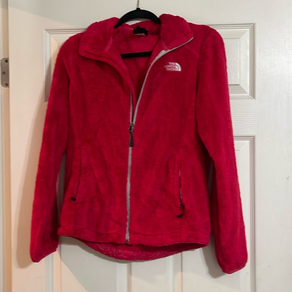Th North Face Pink ski snow jacket